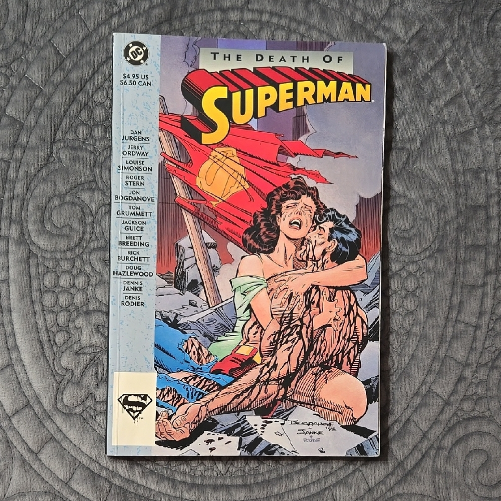 The Death Of Superman Comic Book